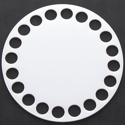 Naše galanterie Dno na košík plexi, kruh 10cm – Zboží Dáma