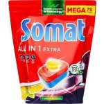 Somat tablety do myčky All in 1 Extra Lemon & Lime 75 ks – Zboží Dáma