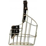 Chopo Náhubek kovový Kokršpaněl Foxteriér pes chrom 100 x 120 x 90 mm – Zboží Mobilmania