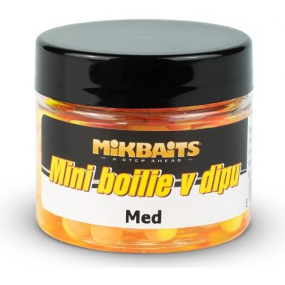 Michal Kučera MIKBAITS Mikbaits Mini boilie v dipu 50ml Chuť: Med – Zboží Mobilmania