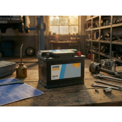 Exide Excell 12V 62Ah 540A EB620 – Hledejceny.cz