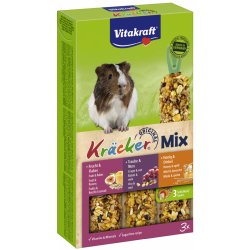 Vitakraft Kracker MIX Morče Med & ořechy & ovoce 3 x 56 g