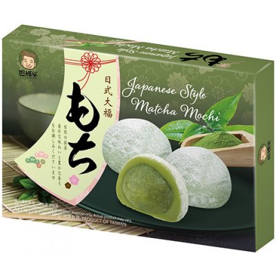 Szu Shen Po Rýžové koláčky Mochi s náplní Matcha 210 g – Sleviste.cz