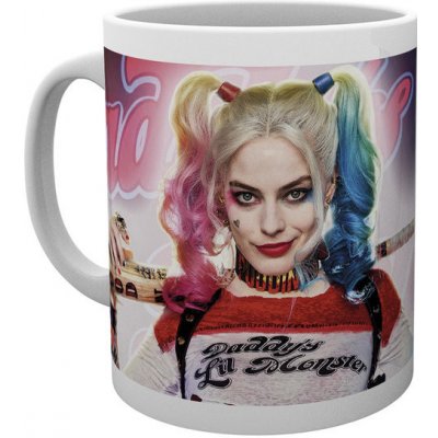 Gbeye Hrnek Suicide Squad Sebevražedný oddíl Harley Quinn bílá 330 ml