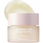 Klavuu - Nourishing Care Lip Sleeping Pack Vyživující noční maska na rty Vanilla 20 g – Zboží Dáma