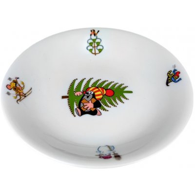 Thun 1794 Talíř porcelánový hluboký 20 cm Krtek a Vánoce – Sleviste.cz