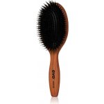 EVO Bradford Pin Bristle Dressing Brush plochý kartáč s nylonovými a kančími štětinami – Zboží Dáma