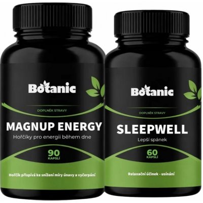 Botanic Denní energie a večerní spánek Výhodný set 150 kapslí – Hledejceny.cz