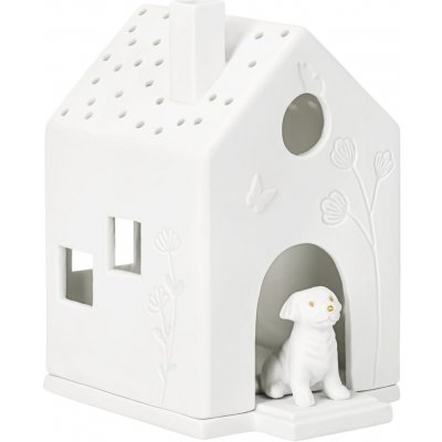 räder Porcelánový svícen Dog, bílá barva, porcelán – Hledejceny.cz