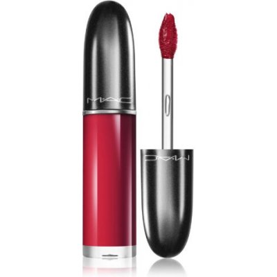 MAC Cosmetics Krémová rtěnka Retro Matte Liquid Lip Colour Metallics Atomized 5 ml – Zboží Dáma