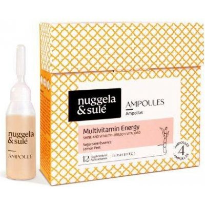 Nuggela & Sulé Multivitamínové energetické ampule pro zdravé vlasy 4x10 ml – Hledejceny.cz