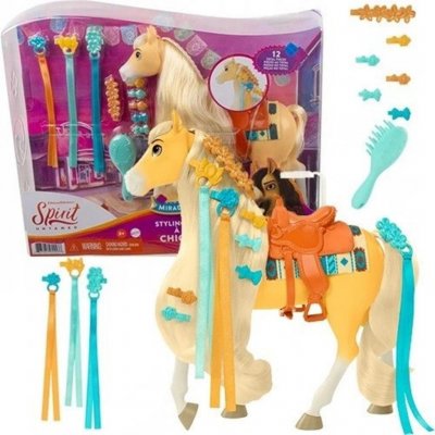 MATTEL SPIRIT Fancy festival klisna Linda set koník česací s doplňky – Zboží Mobilmania