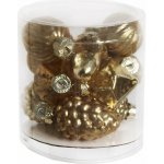 Adventní mix sklo 12ks/4cm antique – Hledejceny.cz