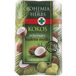 Bohemia Herbs Kokosový olej toaletní mýdlo s glycerinem 100 g – Sleviste.cz
