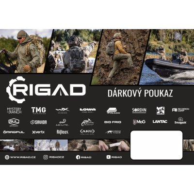Dárkový poukaz Rigad.cz – Hledejceny.cz