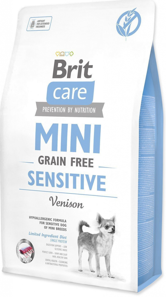 Brit Care Mini Grain-free Sensitive Venison 2 x 2 kg