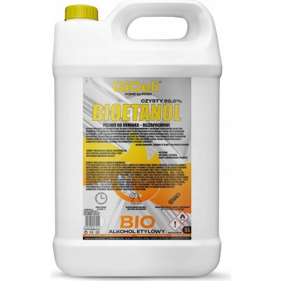 Bioetanol do krbu bez zápachu biopalivo 5 l – Sleviste.cz