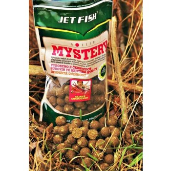 JET FISH boilies Mystery 1kg 20mm jahoda/moruše