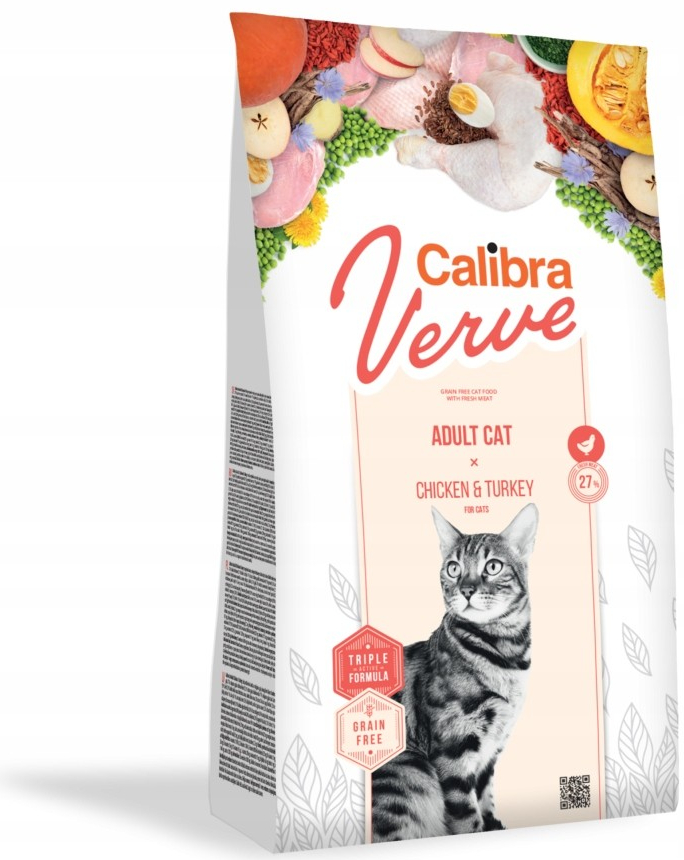 Calibra Verve Grain Free Kitten Chicken&Turkey 750 g