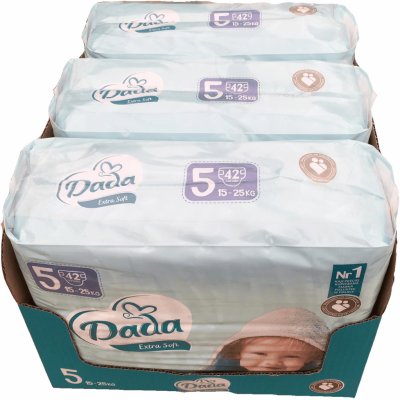 Dada Extra Soft 5 15-25 kg BOX 126 ks – Zboží Dáma