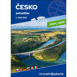 Kartografie PRAHA, a. s. Česko – velký autoatlas, 1 : 200 000