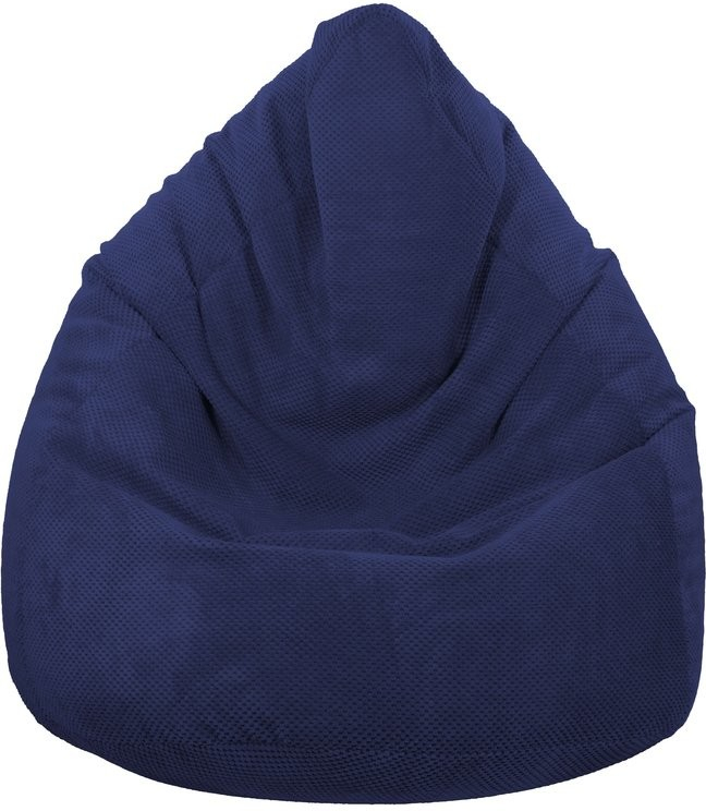 Toffel Dětský sedací vak MAXI COMFORT Plyš 100x75 cm Vzor: tmavě modrá