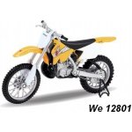 Welly Motocykl Suzuki RM250 model žlutá 1:18 – Hledejceny.cz