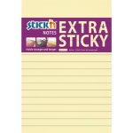 Hopax Stick'n Extra Sticky žlutý pastel 150 x 101 mm 90 listů – Zboží Živě