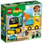 LEGO® DUPLO® 10931 Náklaďák a pásový bagr – Zboží Mobilmania