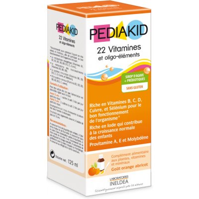 Swiss Pharma Pediakid 22 Vitamínů 125 ml