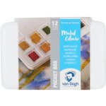 Van Gogh sada akvarelových barev 12ks Pocketbox muted colours – Hledejceny.cz