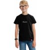 Dětské tričko Cityzen dětské bavlněné tričko za výzo černé