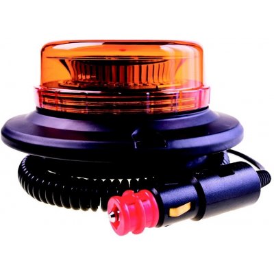 Výstražný SMD LED maják v. 55 mm 12/24V - magnet/přísavka