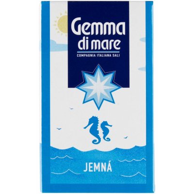 Gemma di mare sůl mořská jedlá jemná jodovaná 1 kg – Hledejceny.cz
