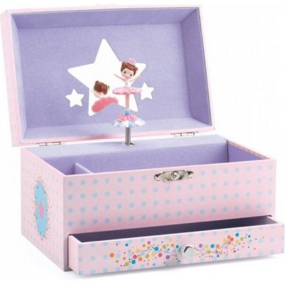 Djeco Dívčí hrací skříňka balerýnka – Zboží Dáma