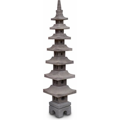 Japonská lampa Pagoda 230 cm - láva – Zboží Mobilmania