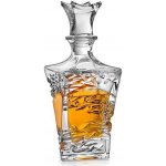 Bohemia Crystal Karafa na whisky rum a pálenku Samurai 700 ml – Zboží Dáma