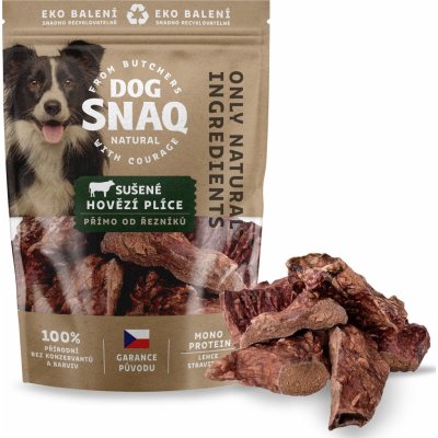 DOG SNAQ Hovězí plíce sušené 80 g – Zboží Mobilmania