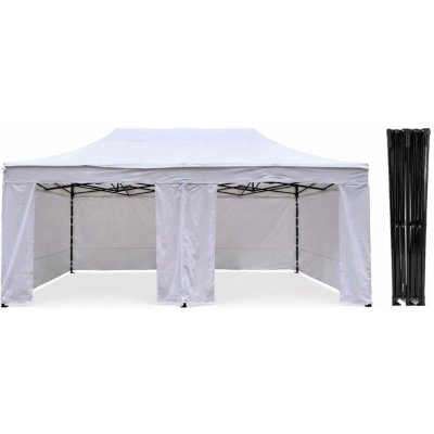 TENTino STEEL HEXAGON 4x8 m 1A - BÍLÁ – Hledejceny.cz