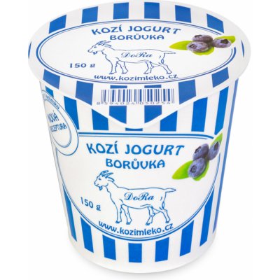 Biofarma DoRa Kozí jogurt Borůvka 150 g – Sleviste.cz