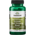 Swanson Full Spectrum Korean Red Ginseng Root 400 mg 90 kapslí – Hledejceny.cz