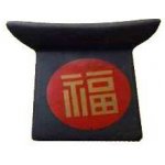 Aromatika aroma lampa černá s červenou miskou Pogoda s hieroglyfy – Hledejceny.cz