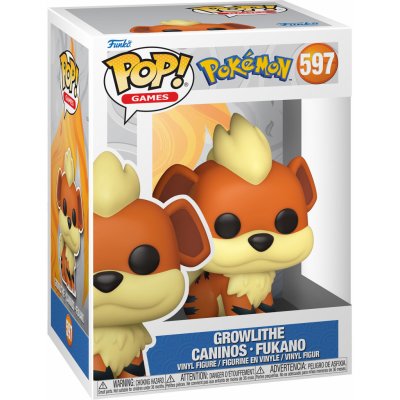 Funko Pop! Pokémon Growlithe Games 597 – Zbozi.Blesk.cz