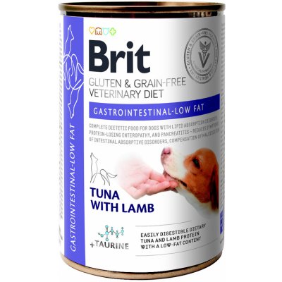 Brit Veterinary Diets Dog GF Gastrointestinal Low Fat 0,4 kg