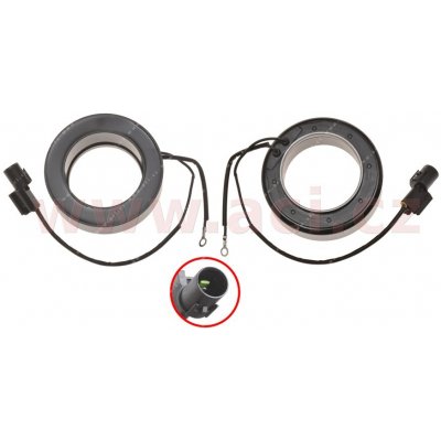 cívka kompresoru HALLA FS10 / HCC HS15 / HCC HS18 (A=101; B=66; C=64; D=35,5) (Hyundai, Kia) – Hledejceny.cz