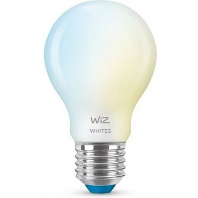 WiZ LED žárovka Frosted Glass E27 A60 7W 806lm 2700-6500K IP20, stmívatelná – Hledejceny.cz
