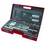 Extol Fortum sada nástrčných klíčů 27ks, 12", ráčna 72zubů, trhák 4700014 – Zbozi.Blesk.cz