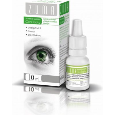 Valtix Pharma ZUMA Oční kapky se světlíkem lékařským 10 ml – Zboží Dáma