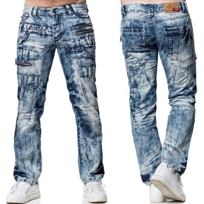 Kosmo Lupo kalhoty pánské KM8009 džíny jeans jeans