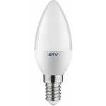 GTV LED žárovka C30 E14 6W 3000K LD-SMGC30B-60 – Zboží Živě